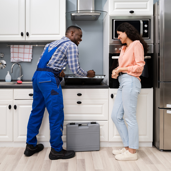 can you provide an estimate for cooktop repair before beginning any work in Fort Hill PA